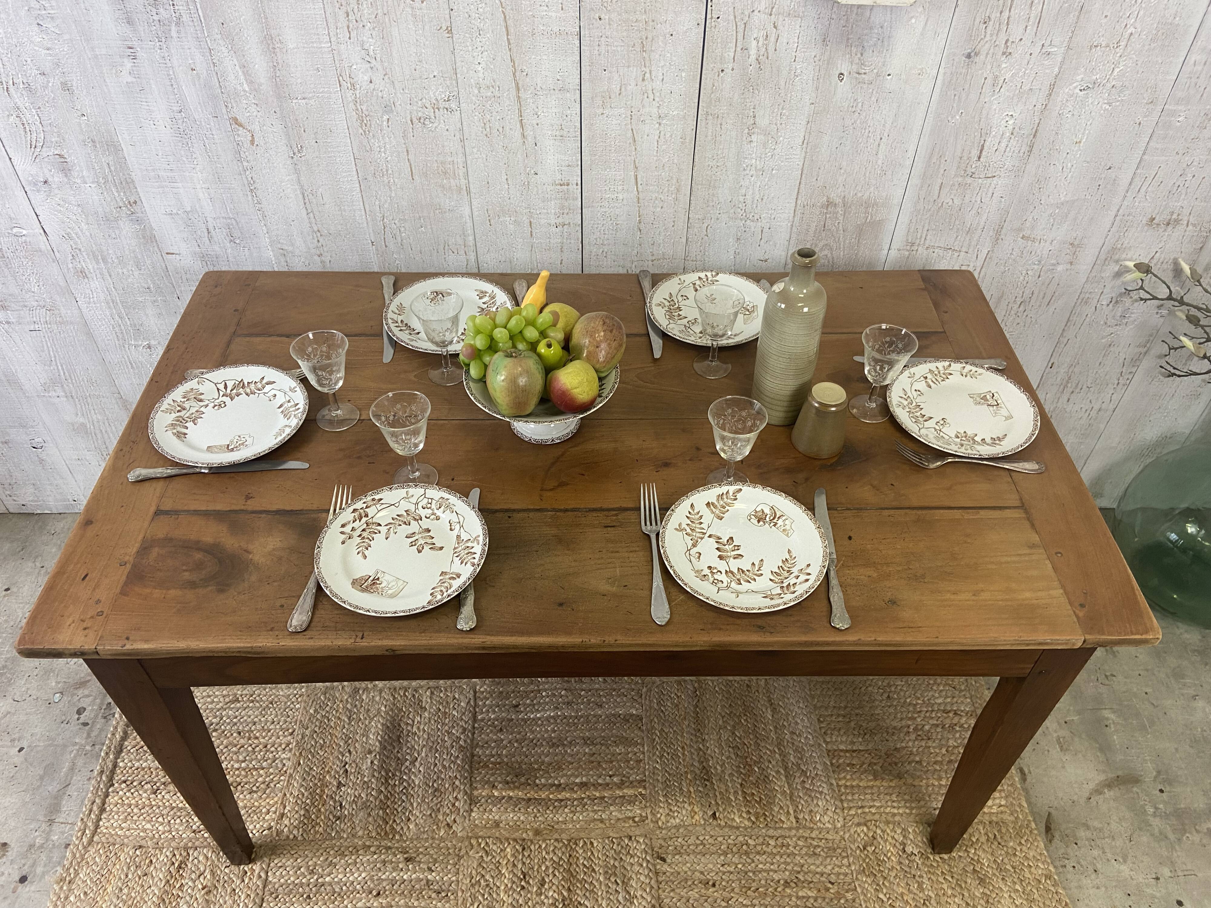 Table de ferme 133x76cm