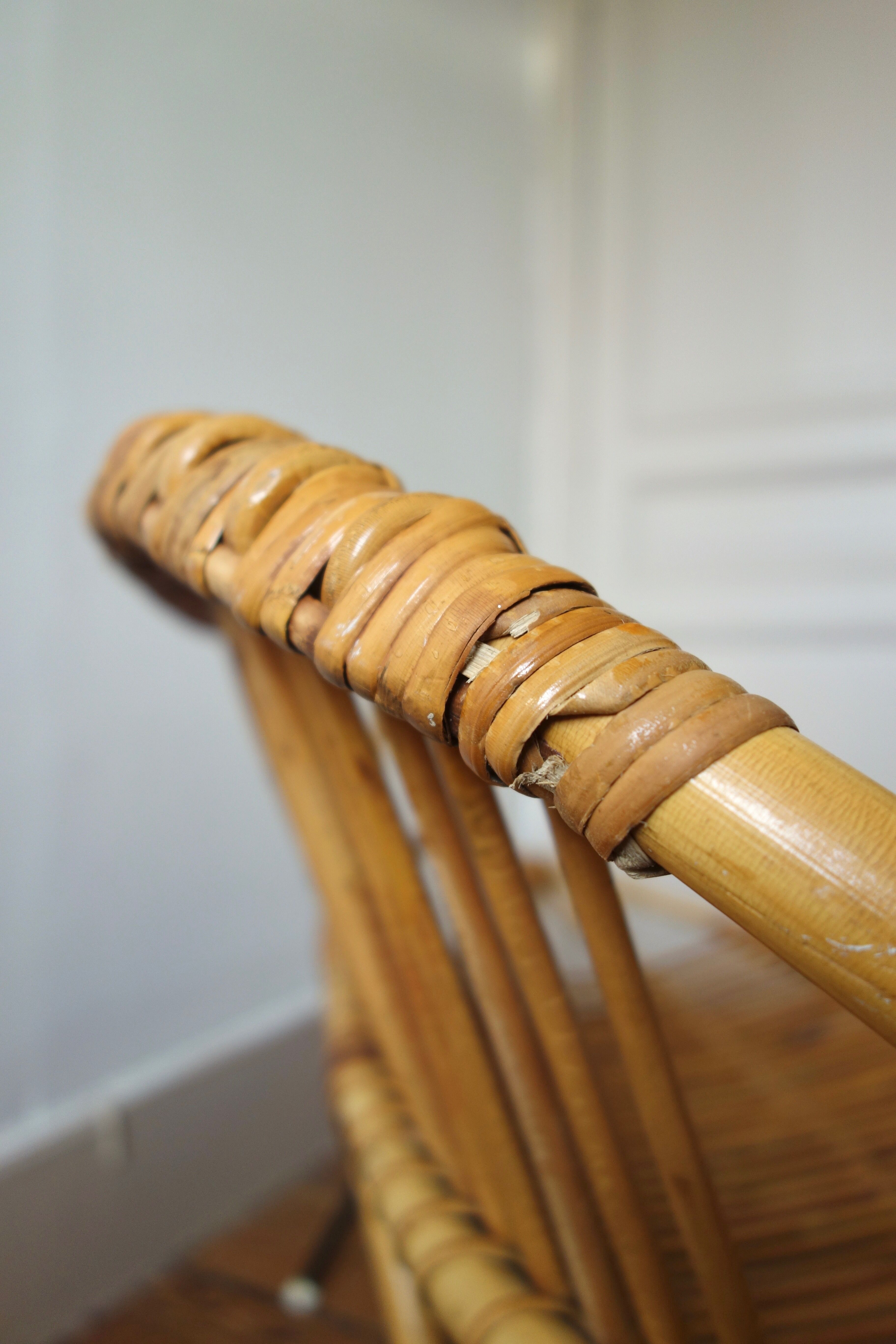 Bench Rohe Noordwolde 50s Wicker