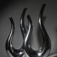 Contemporary Sculptural Aluminum Vessel, Extra Large