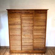 Triple curtain binder