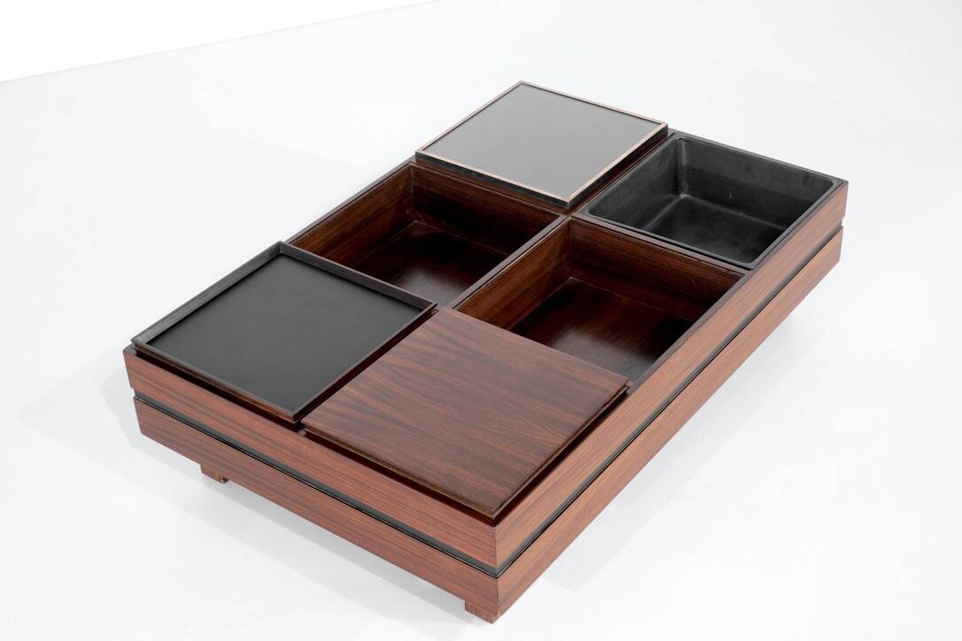 Coffee table by Carlo Hauner for Forma Italy, 1960s.