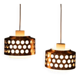 1960s/70s space-age suspension, Swedish light fixture.