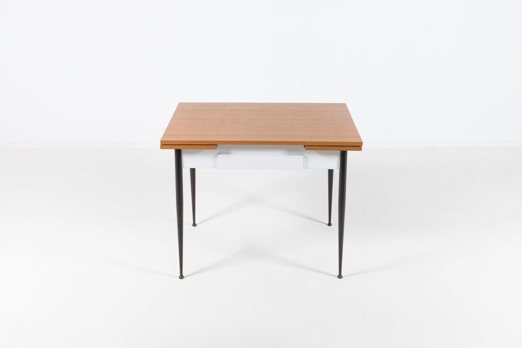 Extended Italian dining table, 1960s
