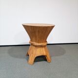Classic Mid-Century Regency Bamboo Dining Table by McGuire