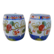 Hand Painted Blue Ceramic Mug Faenza Italy