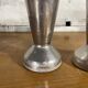 Paire de vase en alu
