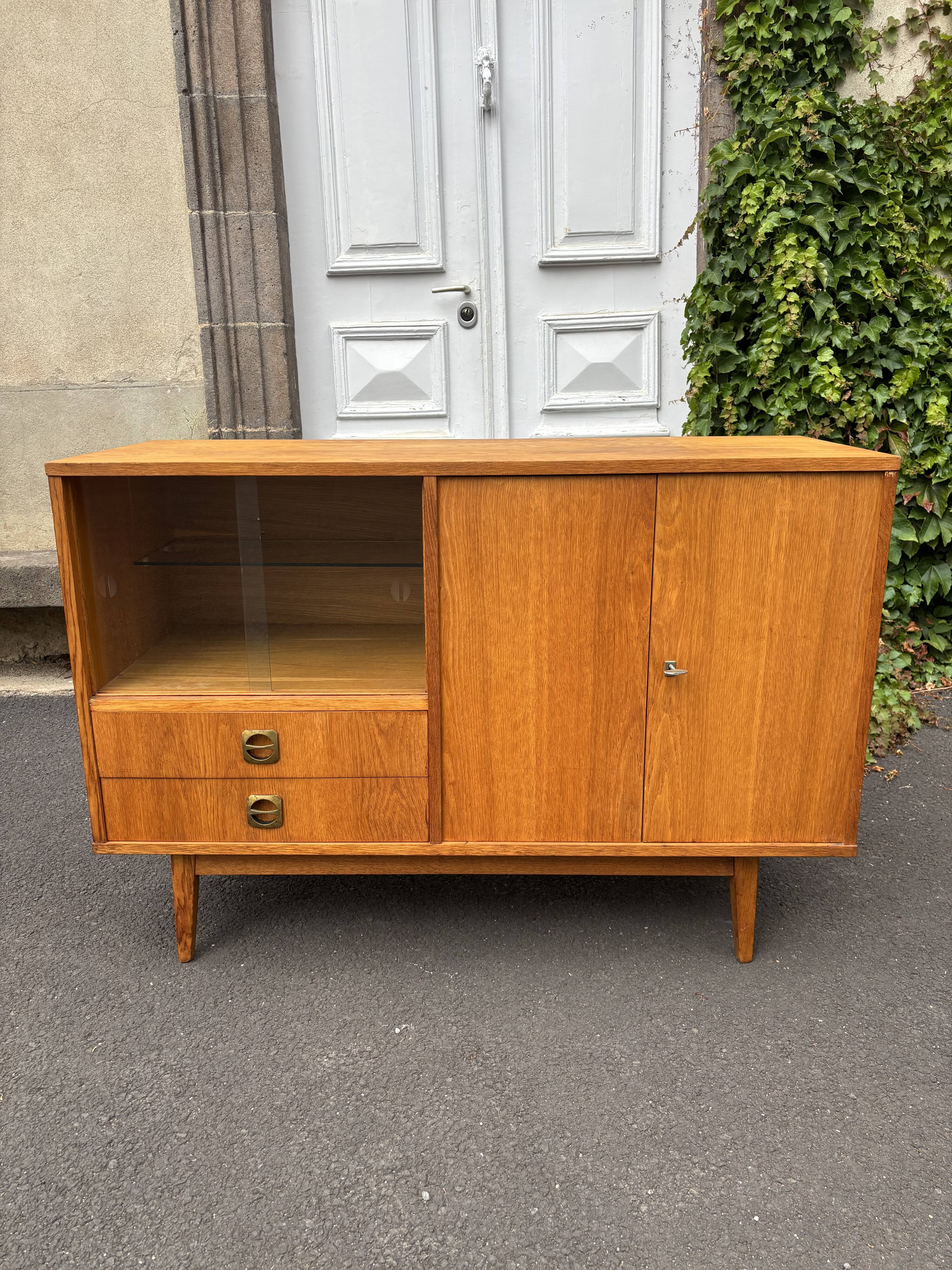 Teak enfilade buffet 1960 vintage