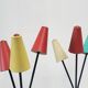 Set of two colorful table lamps