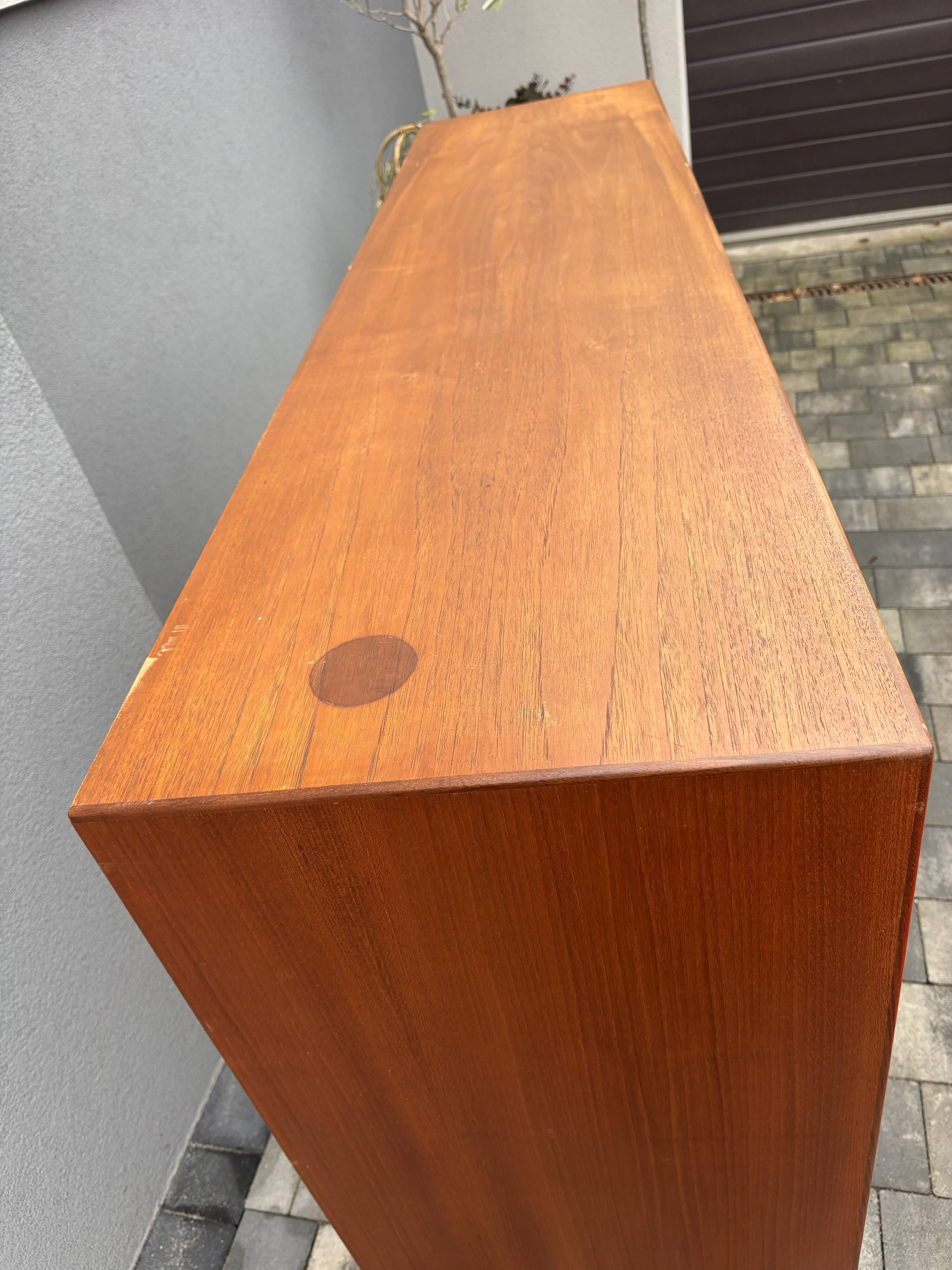 Teak sideboard, Denmark, 1970s