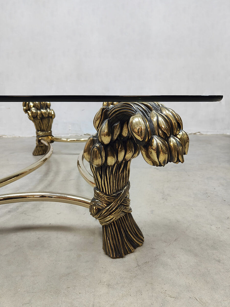 Vintage coffee table 'Hollywood Regency' Willy Daro