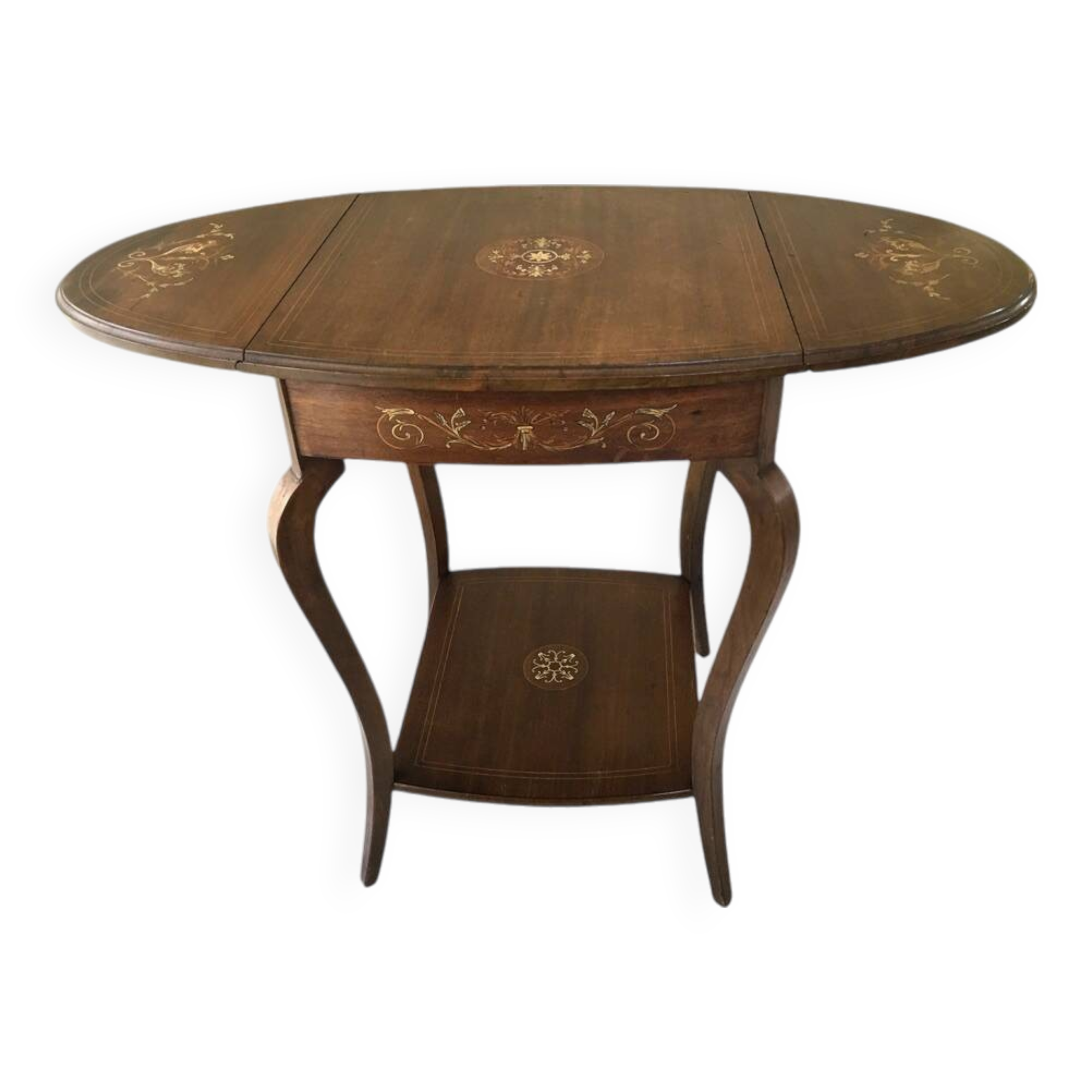 Art Deco marquetry tea table 1930