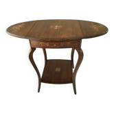 Table à thé marquetée art déco 1930
