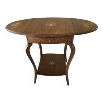 Table à thé marquetée art déco 1930
