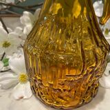 Amber glass carafe