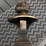 Plaster bust imitation bronze schubert