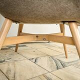 Shell Lounge Chair by Miroslav Navratil, 1960s, Czechoslovakia