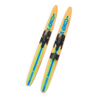 Paire de skis nautiques ‘70