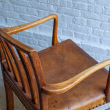 Ole Wanscher Model 1675 in Oak, Fritz Hansen, 1940s Denmark