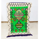 Handmade moroccan berber carpet 150 x 98 cm