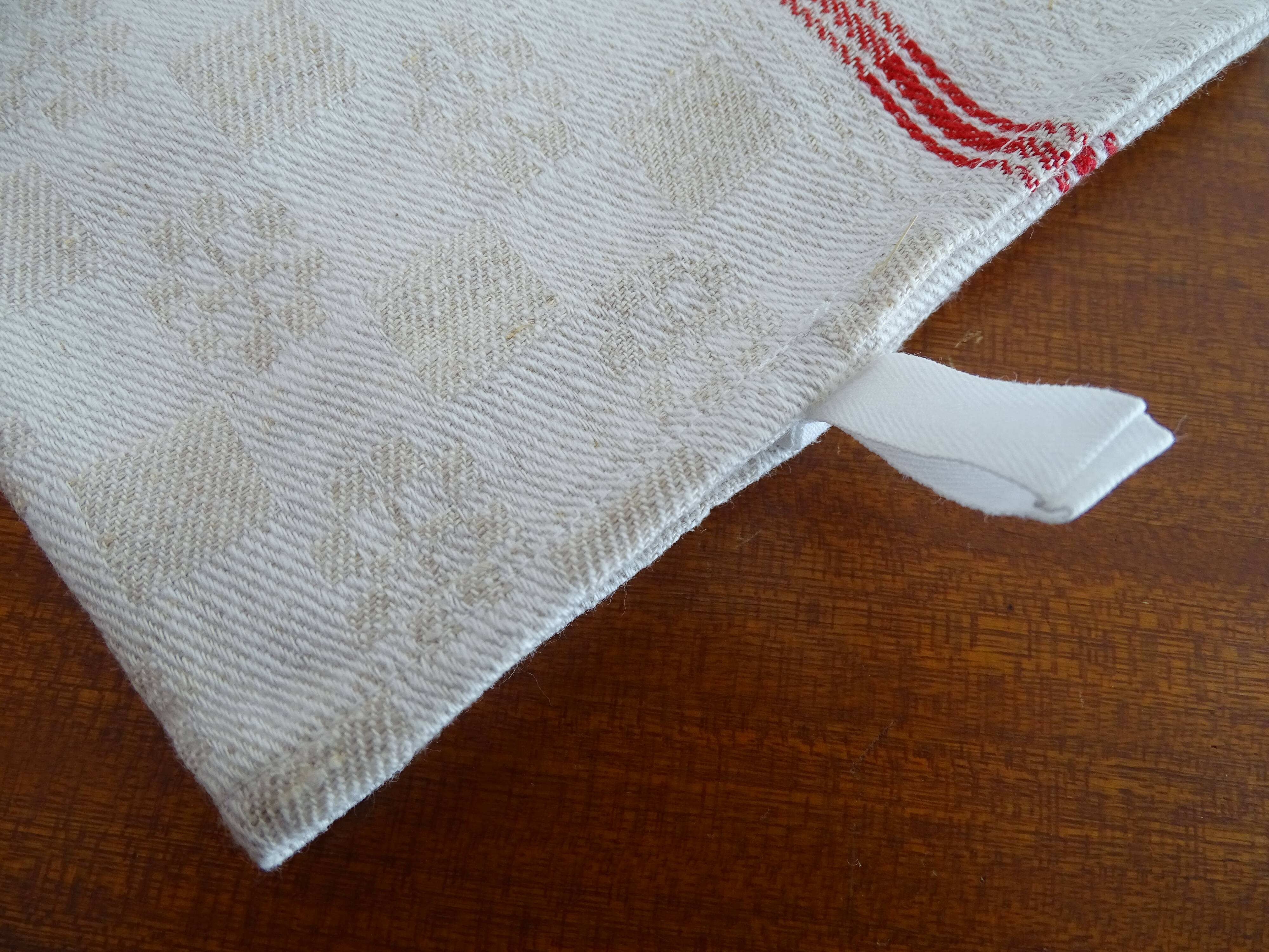 Lot of 7 flax flax towels monogrammed monogrammed DL