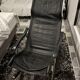 Rocking chair par Takeshi Nii-Cuir et bois -60’s