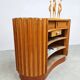 Vintage kidney shaped shop counter display