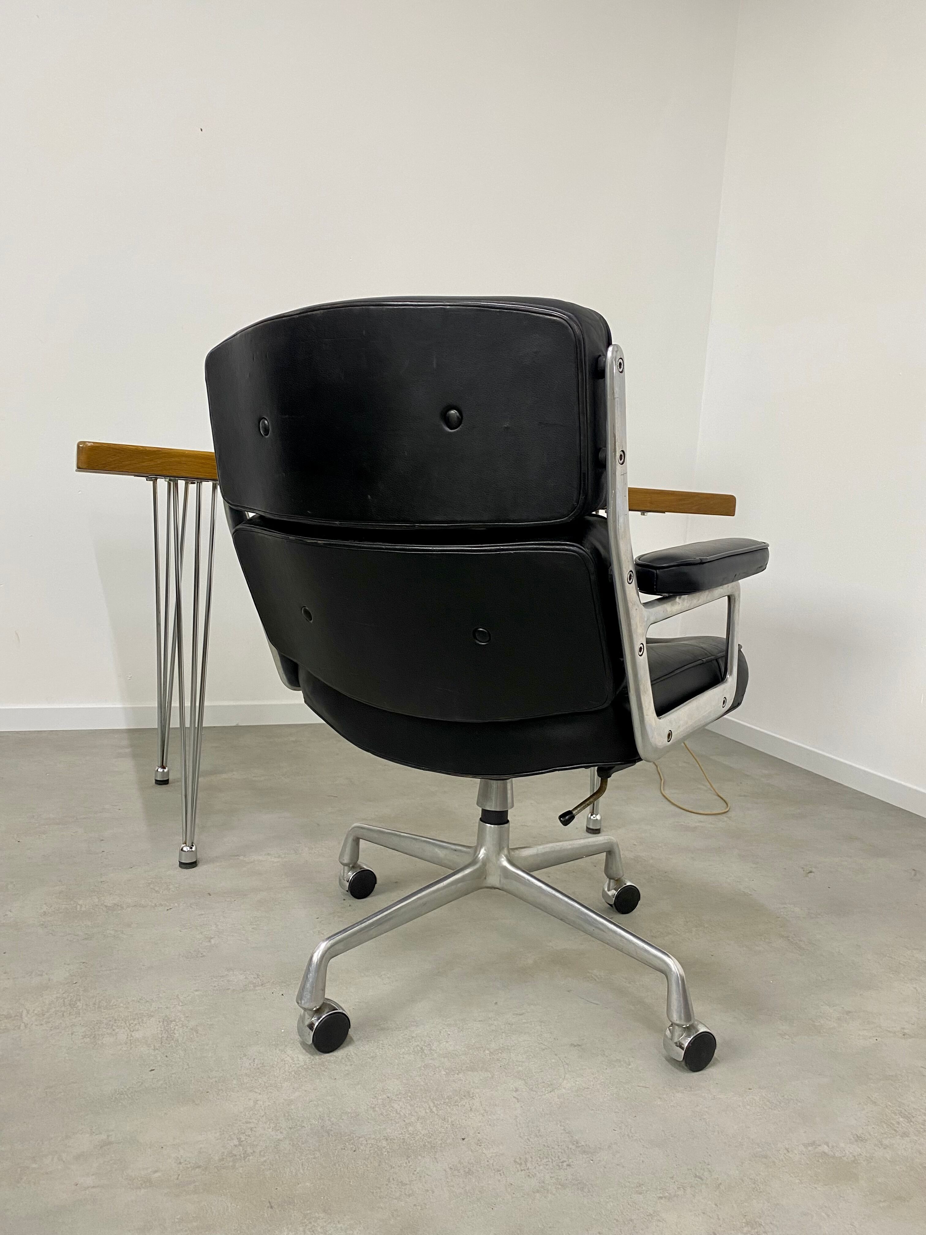 Armchair "lobby chair" castors Charles and Ray Eames edition 1960 Herman Miller