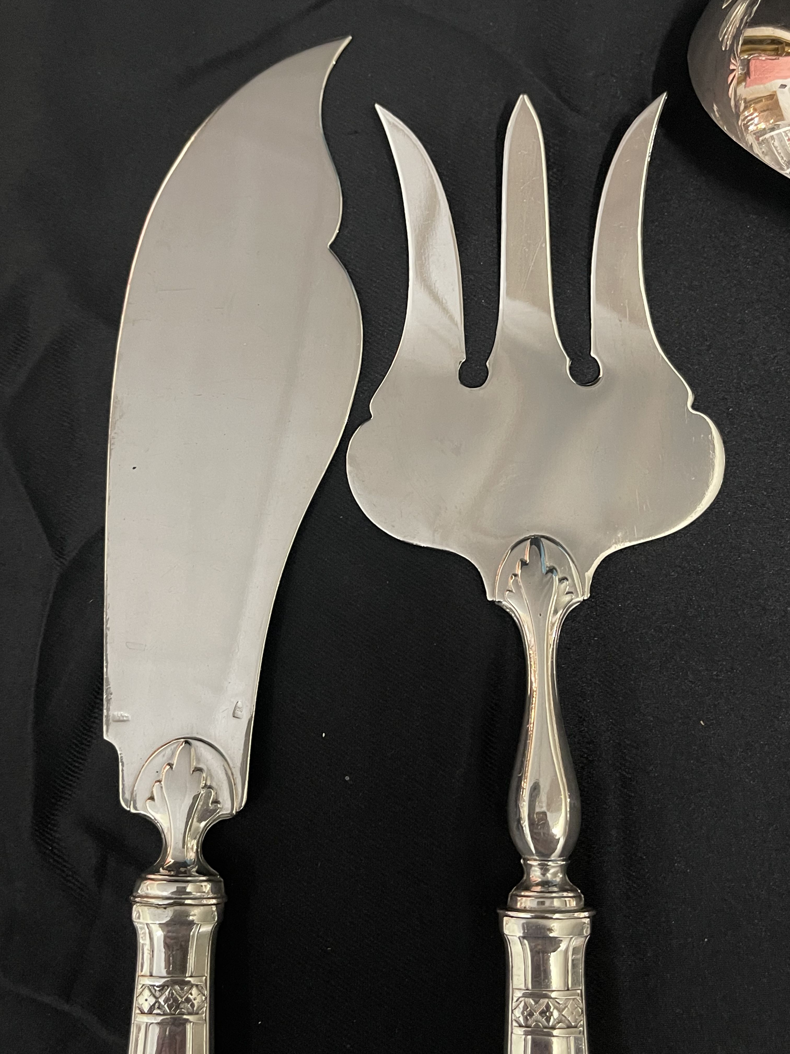 Cutlery 143 pieces Grand Prix de Monaco art deco with silversmith
