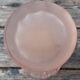 Mushroom-shaped vase in pink blown glass