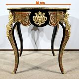 Table d’Apparat en Poirier Noirci, époque Napoléon III – Milieu XIXe