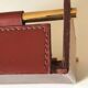 Vintage quilted leather desk set design 70 years