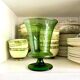 Medici vase in green glass