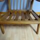 Scandinavian lounge bench and two armchairs