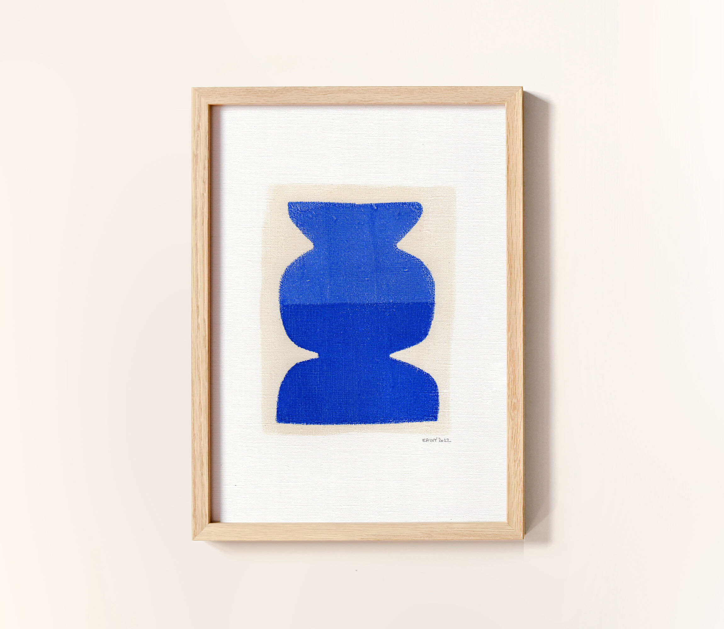 Painting on paper • M684 • signed eawy