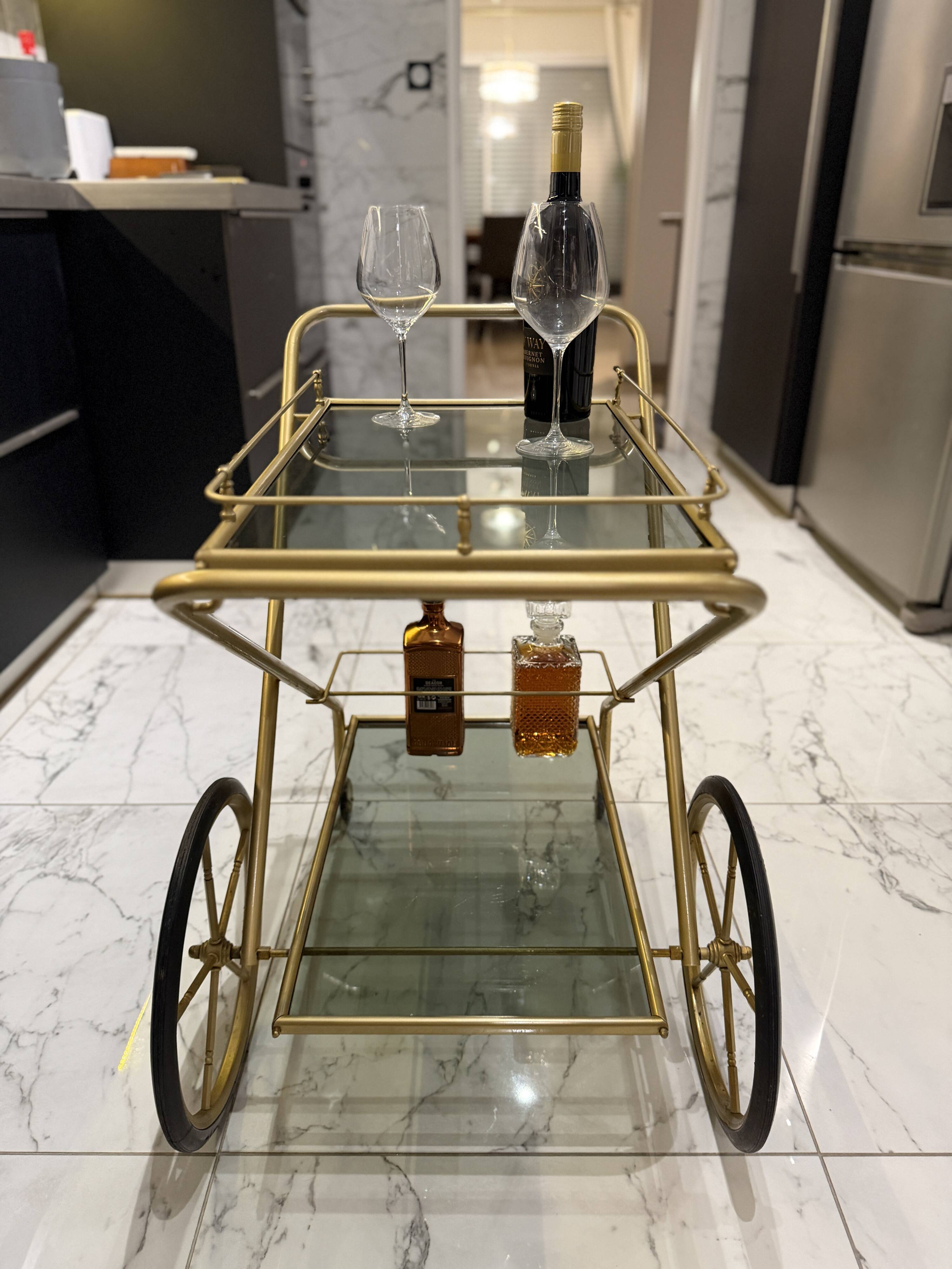 Renovated drinks trolley - Lights Collection