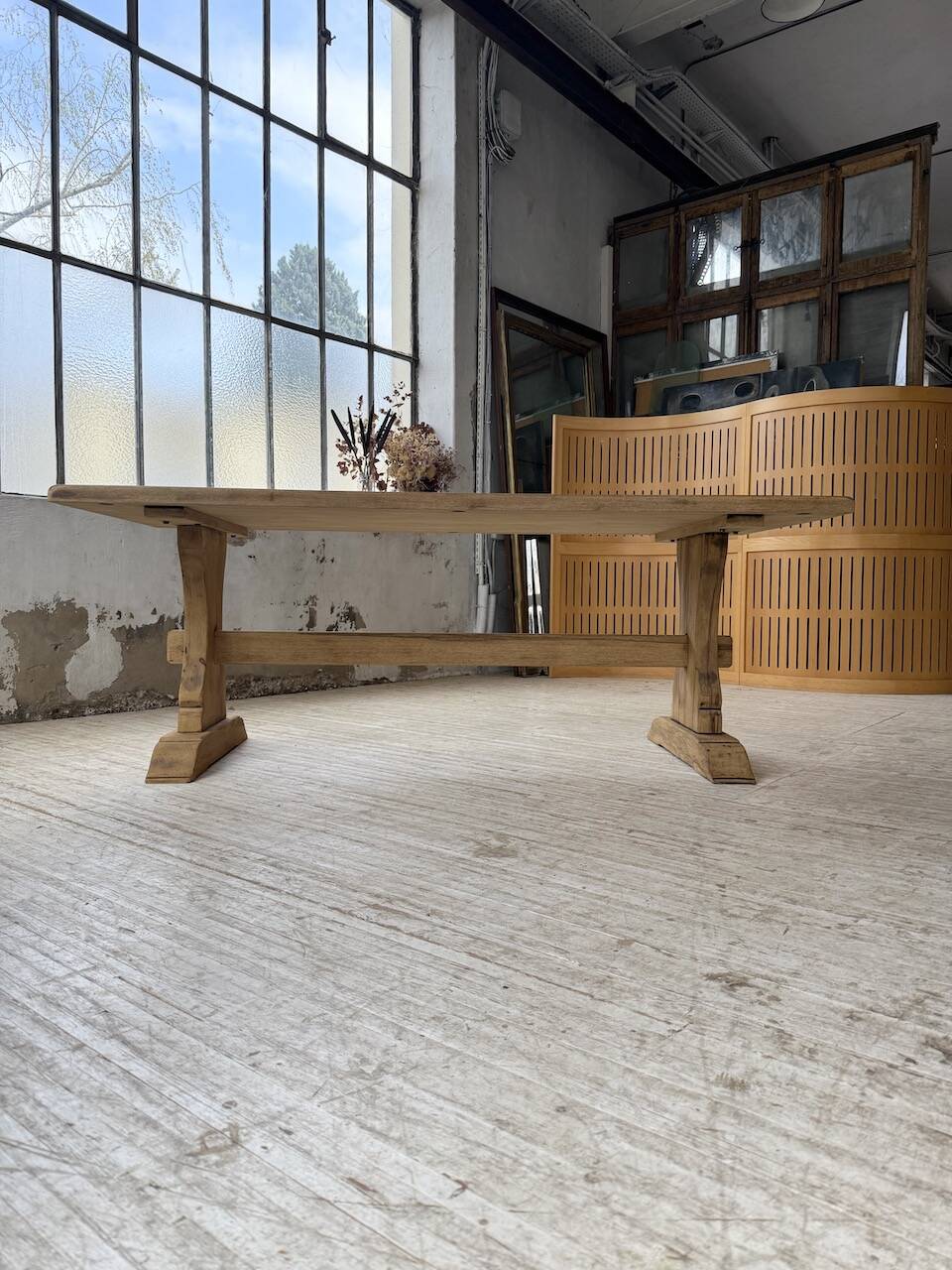 Beech monastery table 2m