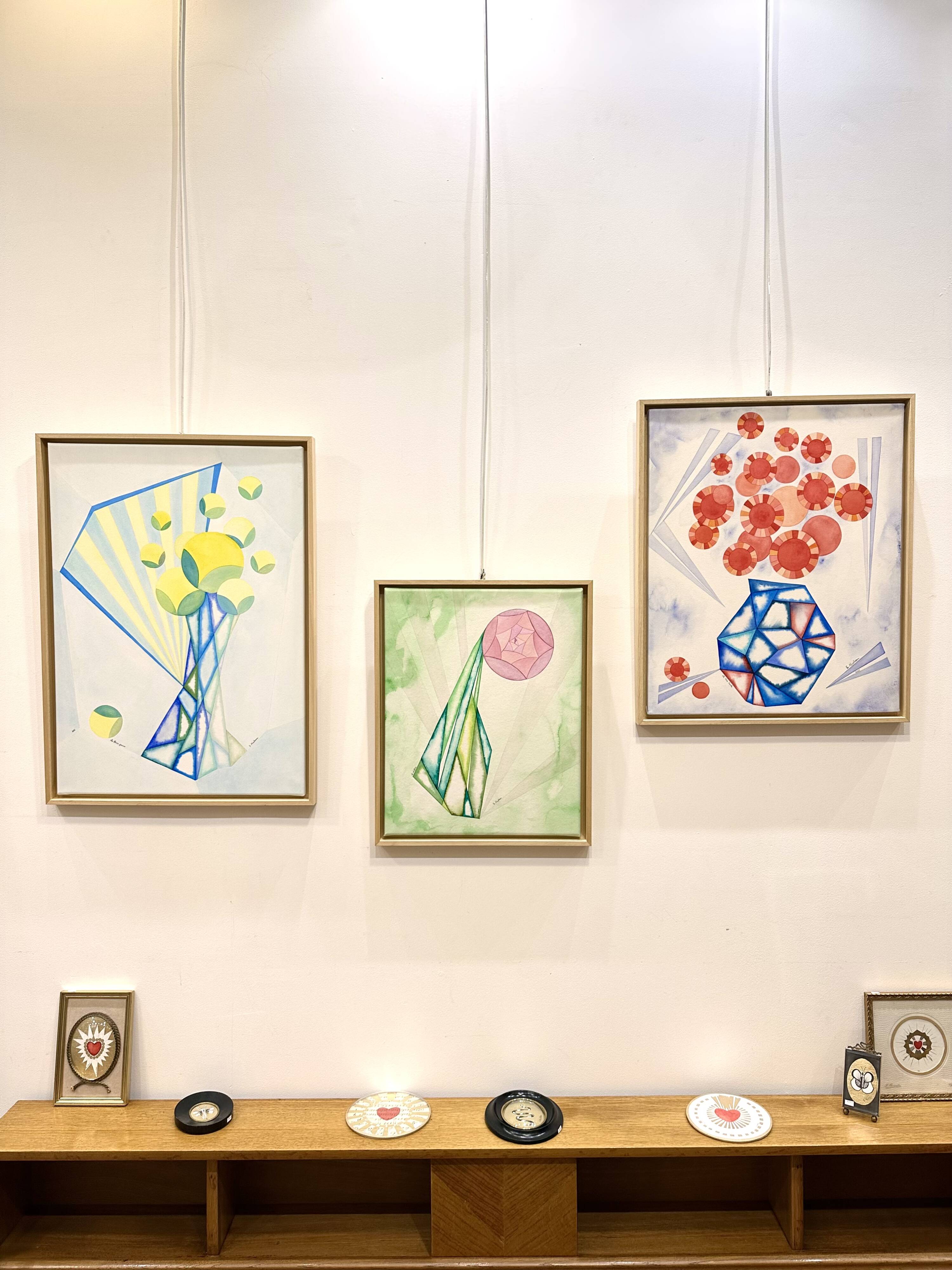 still life red flowers