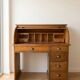 Bureau bois à rideau