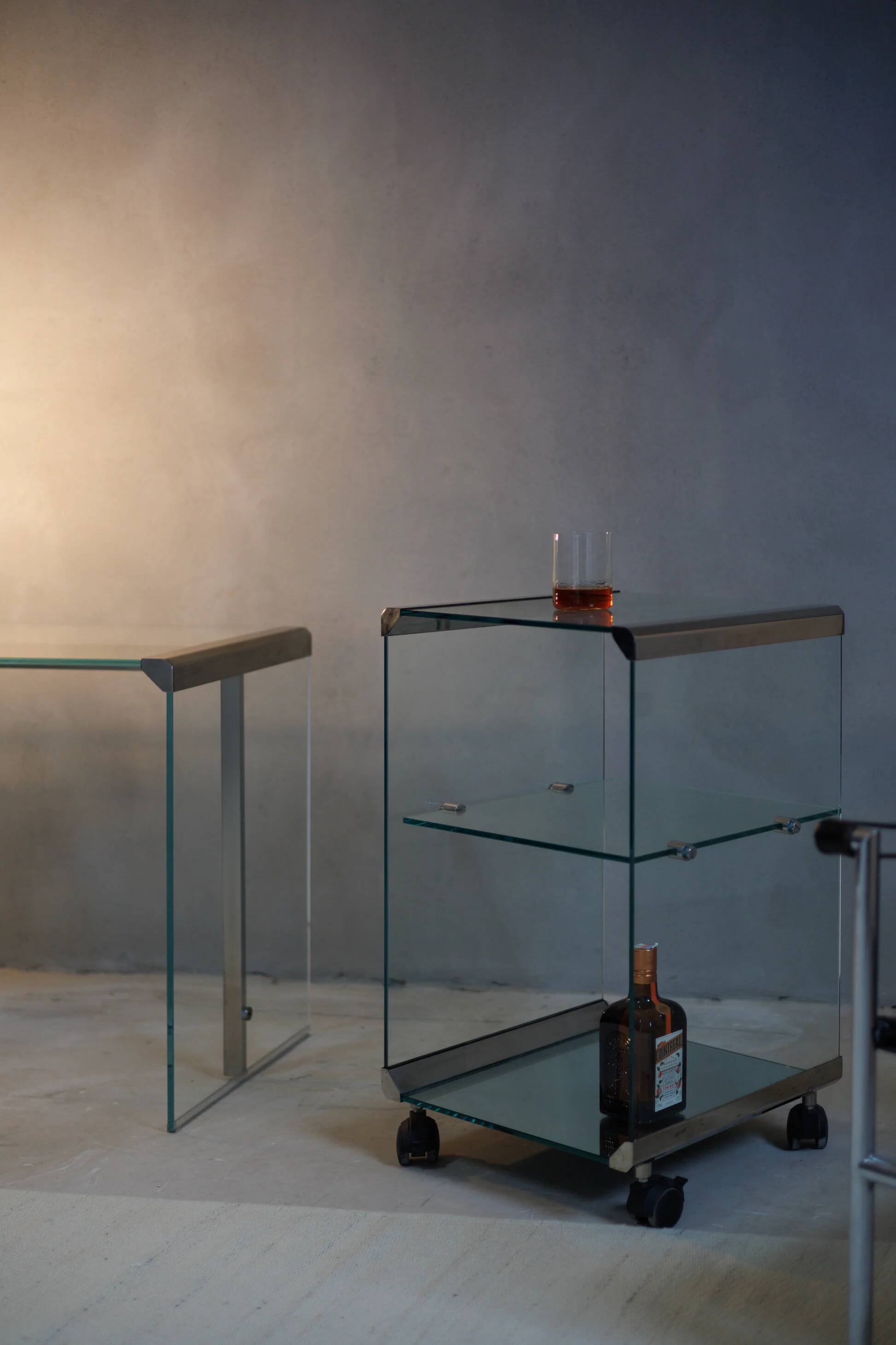 Console and cabinet/trolley by Galotti Radice