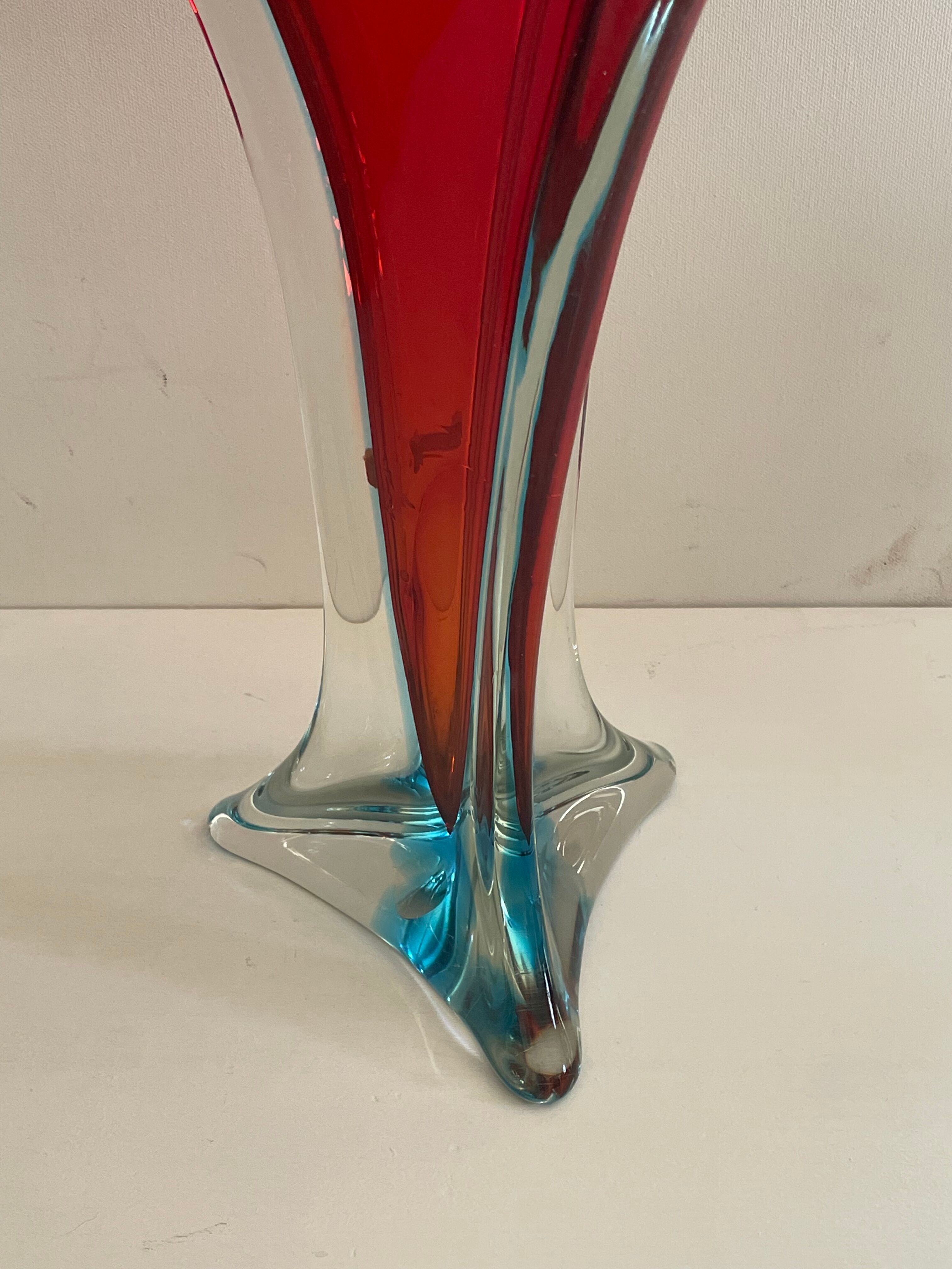 Vintage Murano vase 42cm