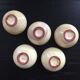 Set of 5 hand-painted cups