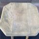 Wooden bar stool natural raw vintage 1970