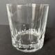 Ensemble de six verres à whisky en cristal
