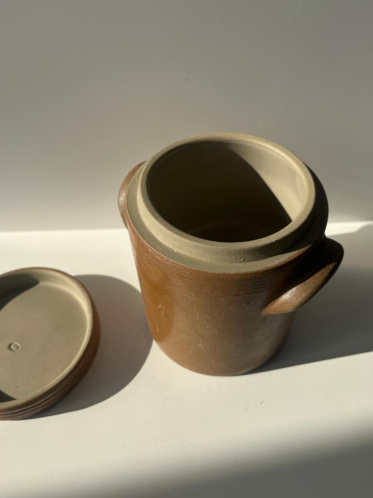 Stoneware pot made in France