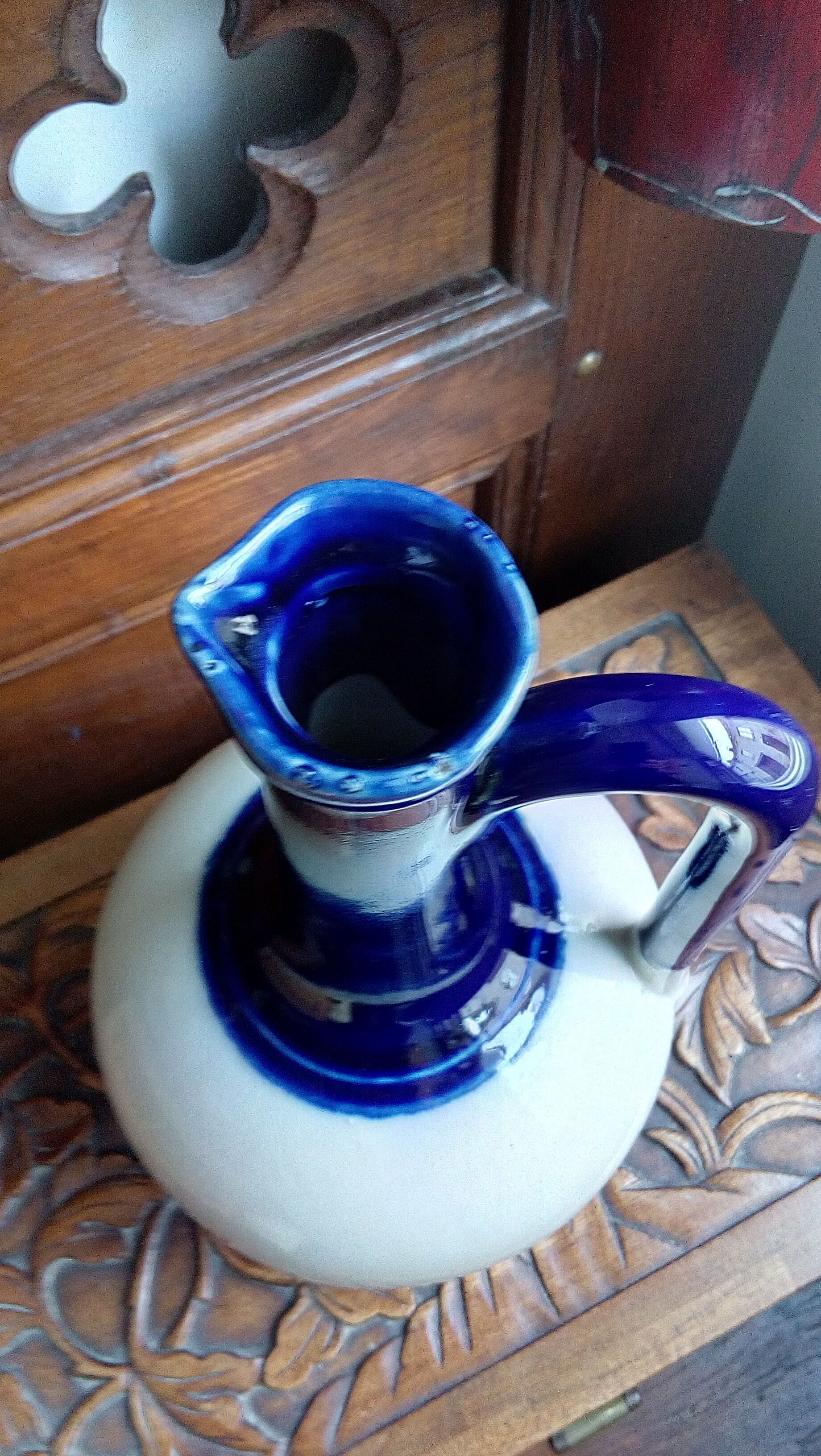 Revol Steel Earth Cerame Sharpener Carafe