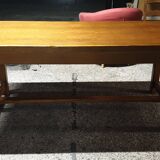 Solid oak farm table