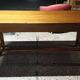 Solid oak farm table