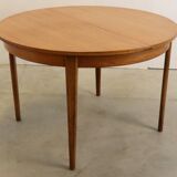 Ronde vintage verlengbare eettafel 'Wrenthorpe'