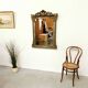 Ancient mirror 116 x 82 Napoleon III wood and gilded stucco