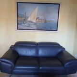 Nicoletti leather sofa